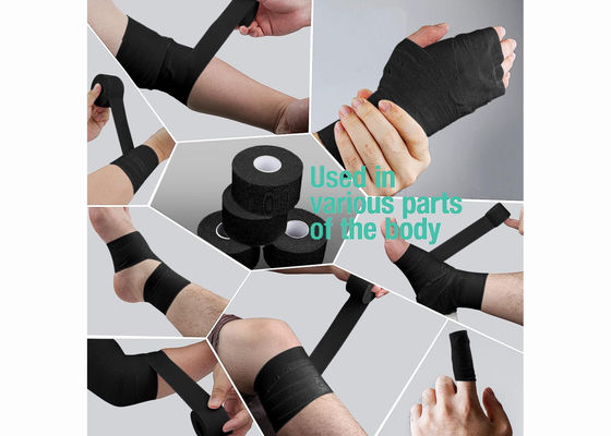 Boxing Climbing Basketball Tennis Elbow Knee Wrist Ankle Protection Printed Sports Tape Customized Logo