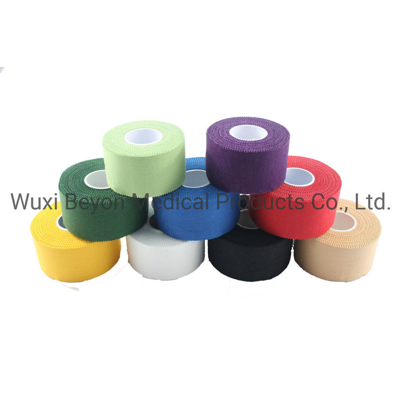 1inch 1.5inch 2inch Multi Color Athletic Cotton Adhesive Tape For Elbow, Arm,Knee,Ankle Protection